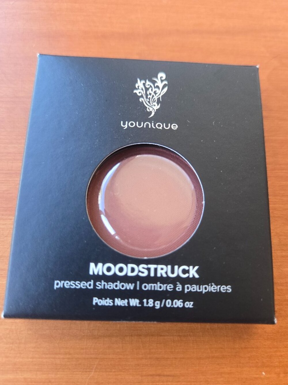 Younique Moodstruck Pressed Shadow Refill in Impish (matte dark peach)